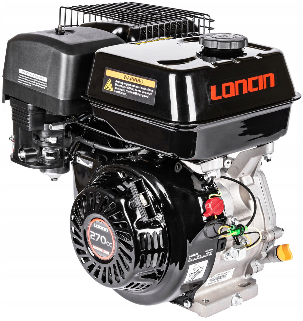 Loncin G270F  1" (25.4mm) Horizontal Shaft Engine G270F