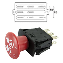 Load image into Gallery viewer, John Deere/GA/Ariens/Cub Cadet/Kubota/MTD/Scag/Snapper/TORO SWT6494/AM118802/AM119139/K1211 Pto Switch K1211-62230, K1211-62231
