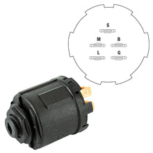 Load image into Gallery viewer, Murray/Husqvarna/GA/AYP/Simplicity/Universal SWT6793/LR120/G4315010/G3554160/G4315160 Ignition Switch Plastic Body 5 Pin 144921, 163088
