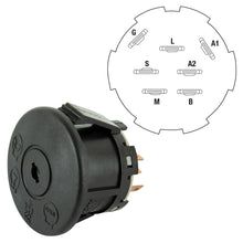 Load image into Gallery viewer, Husqvarna/GA SWT7466/CTH2642TE/YTH2242TDF/YTH2648TDF/GTH2752TF Ignition Switch SWT7466, CTH2642TE