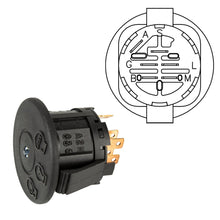 Load image into Gallery viewer, Cub Cadet/Rover/GA SWT8596/RZ42/RZ46/SWT6824 3 Position Ignition Switch (6 Pin) ZT1-42, ZT1-46