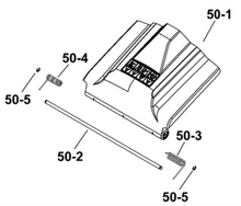 Load image into Gallery viewer, Victa Genuine 20&quot; Hurricane Rear Grass Flap Assembly CH88528A