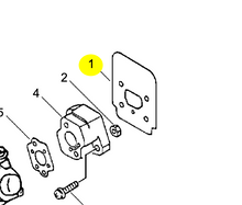 Load image into Gallery viewer, Echo Genuine SRM2010, HC2100, GT2150S Trimmer Intake Gasket 130010-42032