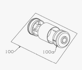 Masport Roller-Front Assy Short 500 031911