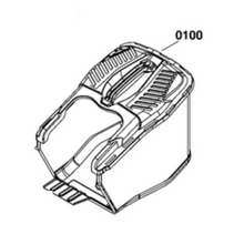 Load image into Gallery viewer, Victa Genuine 18V Corvette 37cm (2691748) Mower Grass Catcher Assy. BP20530A