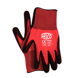 Felco 701 13-Gauge JPPE Knitted Nitrile Coating Workwear Gloves