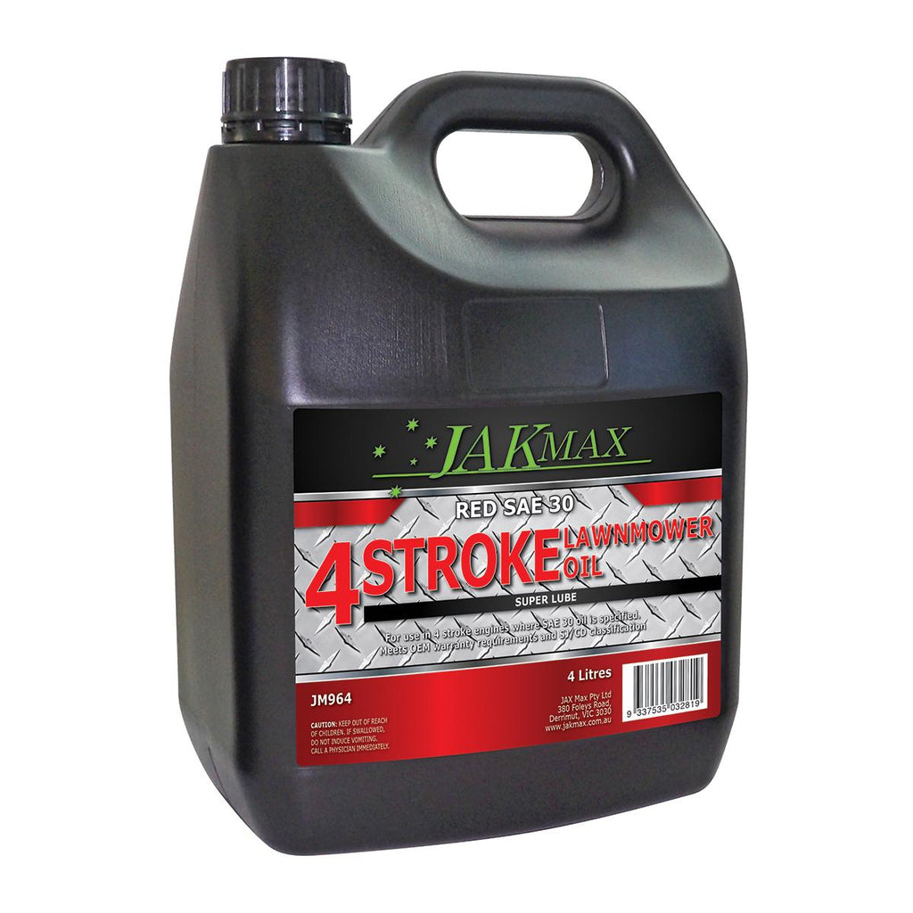 PowerMowers provides professional lawn & garden products that prioritises cutting-edge performance & user-safety. Briggs & Stratton/Robin/Tecumseh SAE 30 4-Stroke Oil 4L JM964, LUB6002