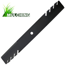Load image into Gallery viewer, PowerMowers provides professional lawn &amp; garden products that prioritises cutting-edge performance &amp; user-safety. Dixie Chopper/Gravely/Hustler/Exmark/Toro 60&quot; Mulcher Blade Set of (3) 046999, 038-2007-00