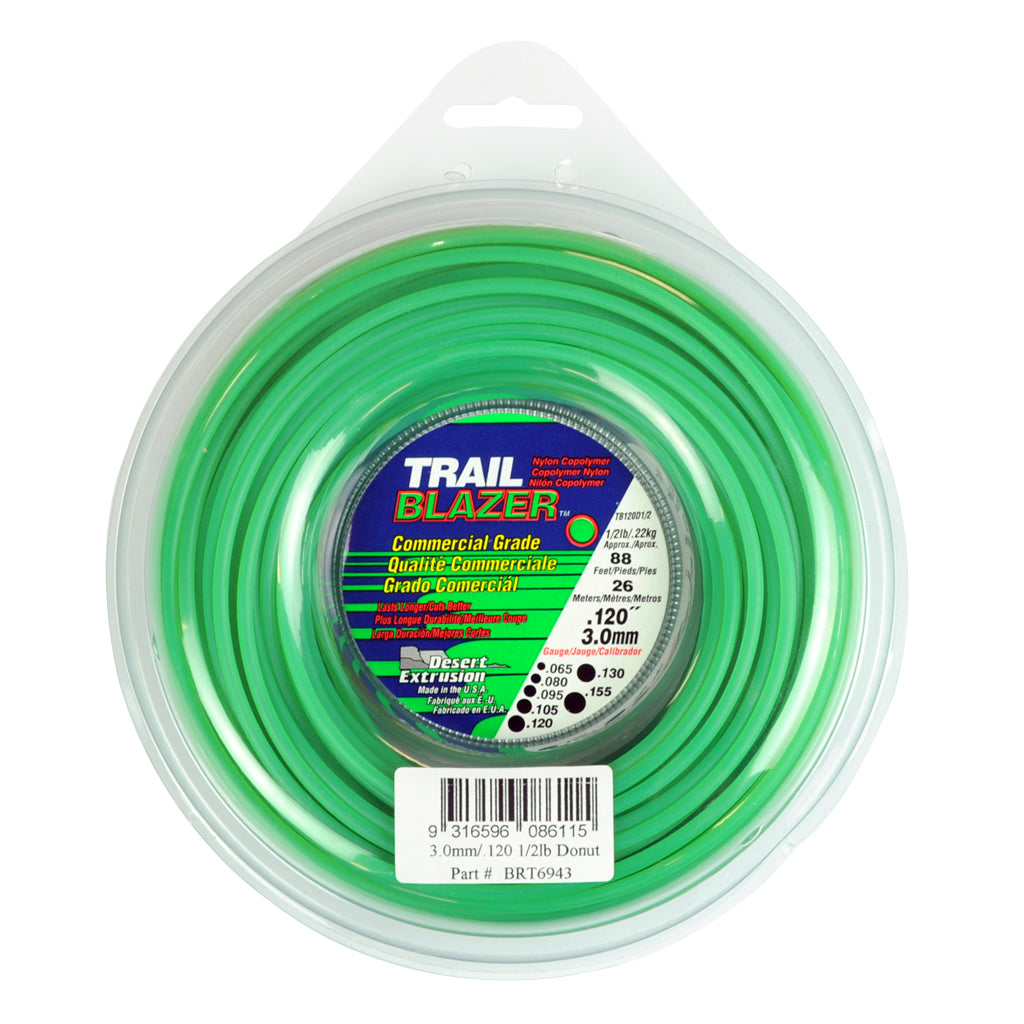 PowerMowers provides professional lawn & garden products that prioritises cutting-edge performance & user-safety. Trail Blazer Trimmer Line .120" x 26m BRT6943