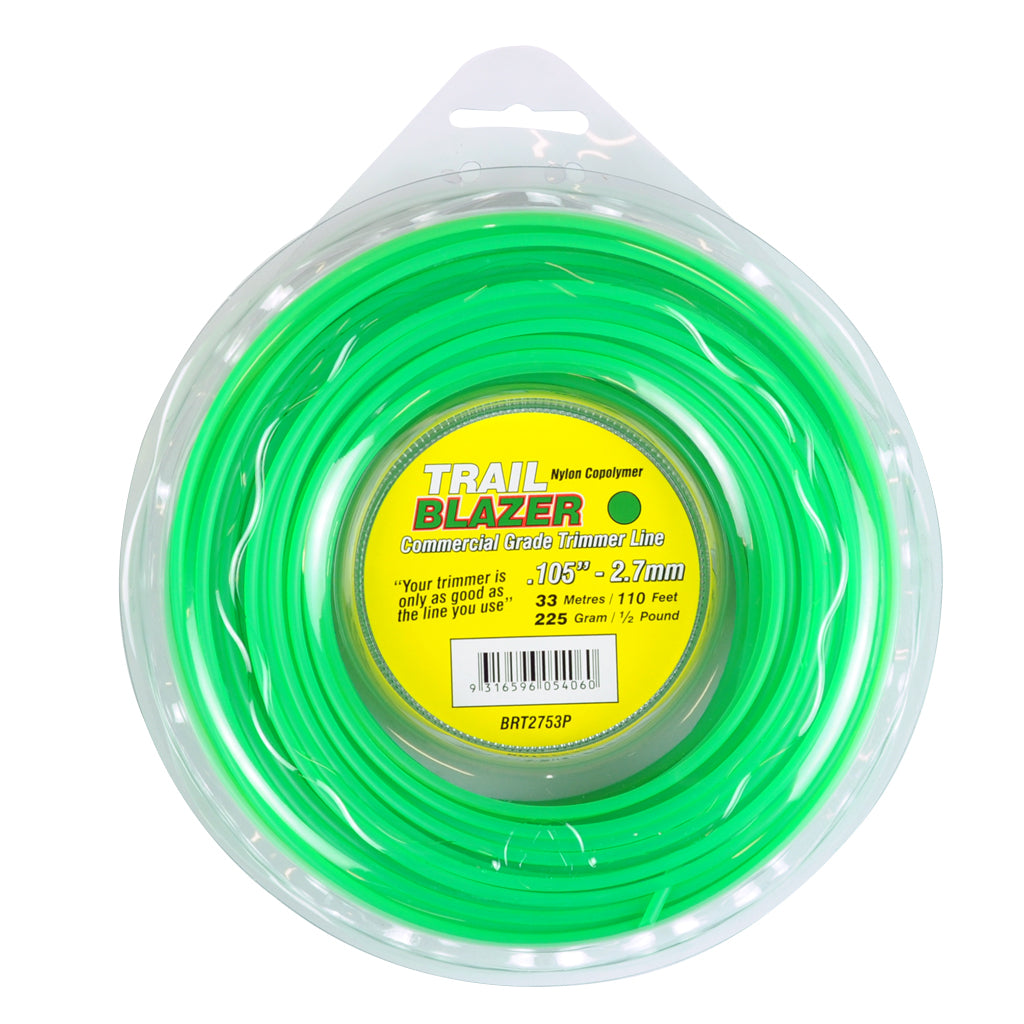 PowerMowers provides professional lawn & garden products that prioritises cutting-edge performance & user-safety. Trail Blazer Trimmer Line .105" Donut, BRT2753P