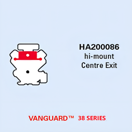 Briggs & Stratton 21-23hp Vanguard™ V-Twin Low-Mount Centre Exist Muffler Kit HA200086