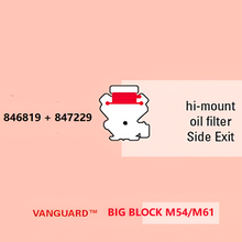 Load image into Gallery viewer, Briggs &amp; Stratton 27-40hp Vanguard™ V-Twin High-Mount Oil Filer Side Exist Muffler 846819