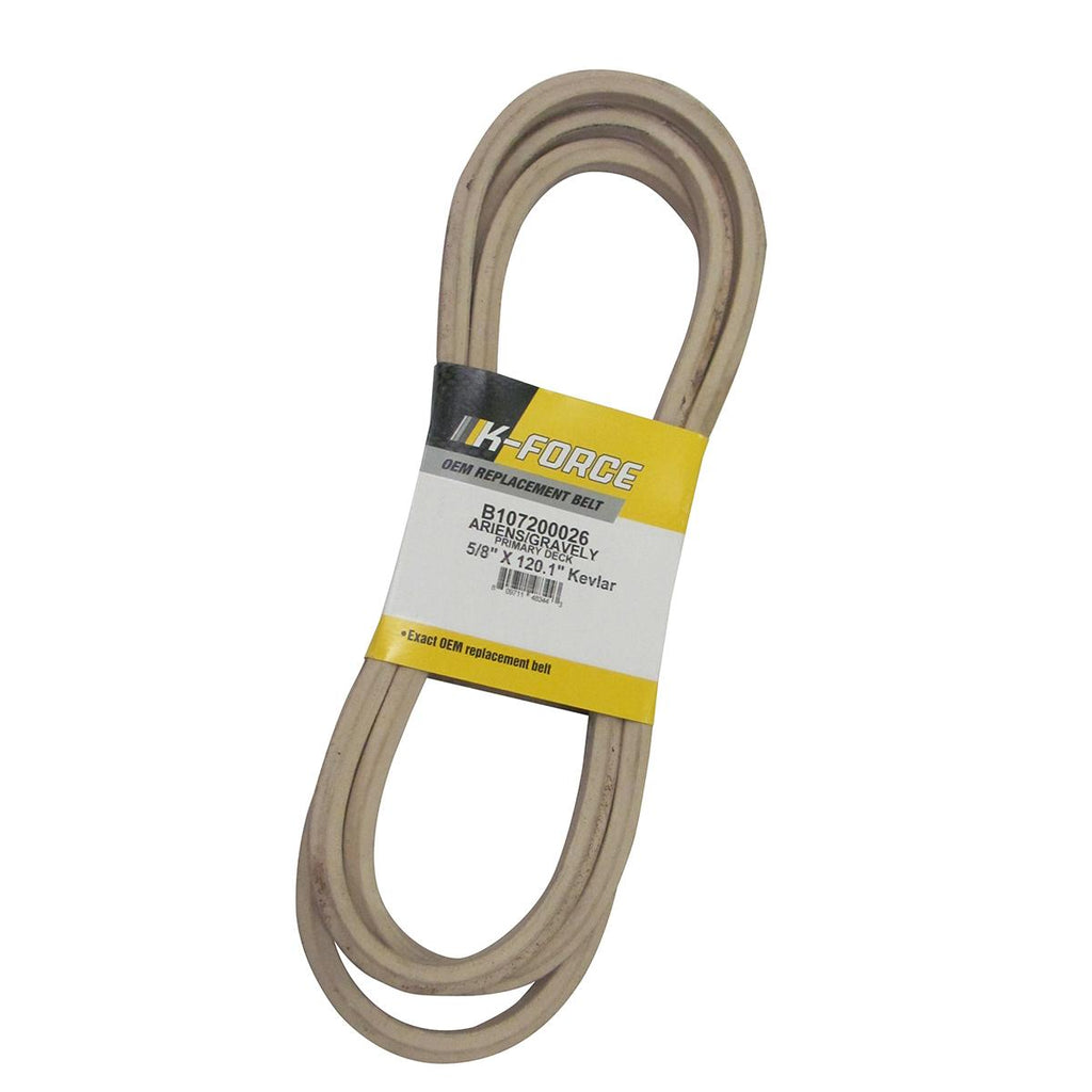 PowerMowers provides professional lawn & garden products that prioritises cutting-edge performance & user-safety. Ariens/Gravely PM/Zoom/Max Zoom/Pro OEM Spec Belt 7200026, 07200026 

John Deere X320/X340/X500/X520/X534 Deck Belt M143923, M154960