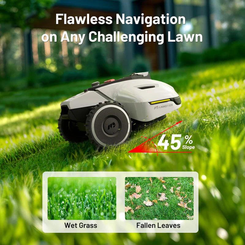 Mammotion YUKA 1500 Wireless RTK Robot Lawn Mowers