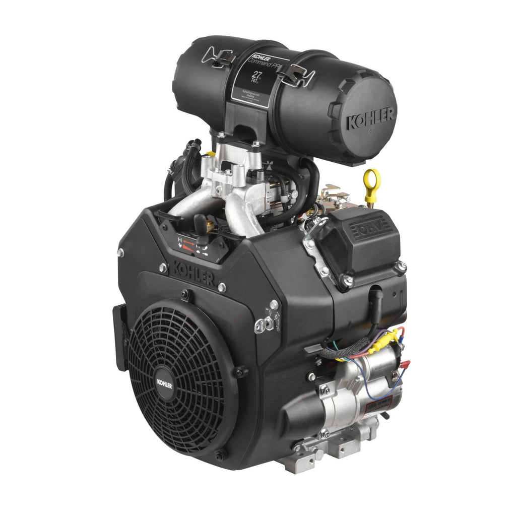 Kohler 27hp CH752 Command PRO® V-Twin Commercial Horizontal-Shaft Engine with Heavy Duty Cyclonic A/C