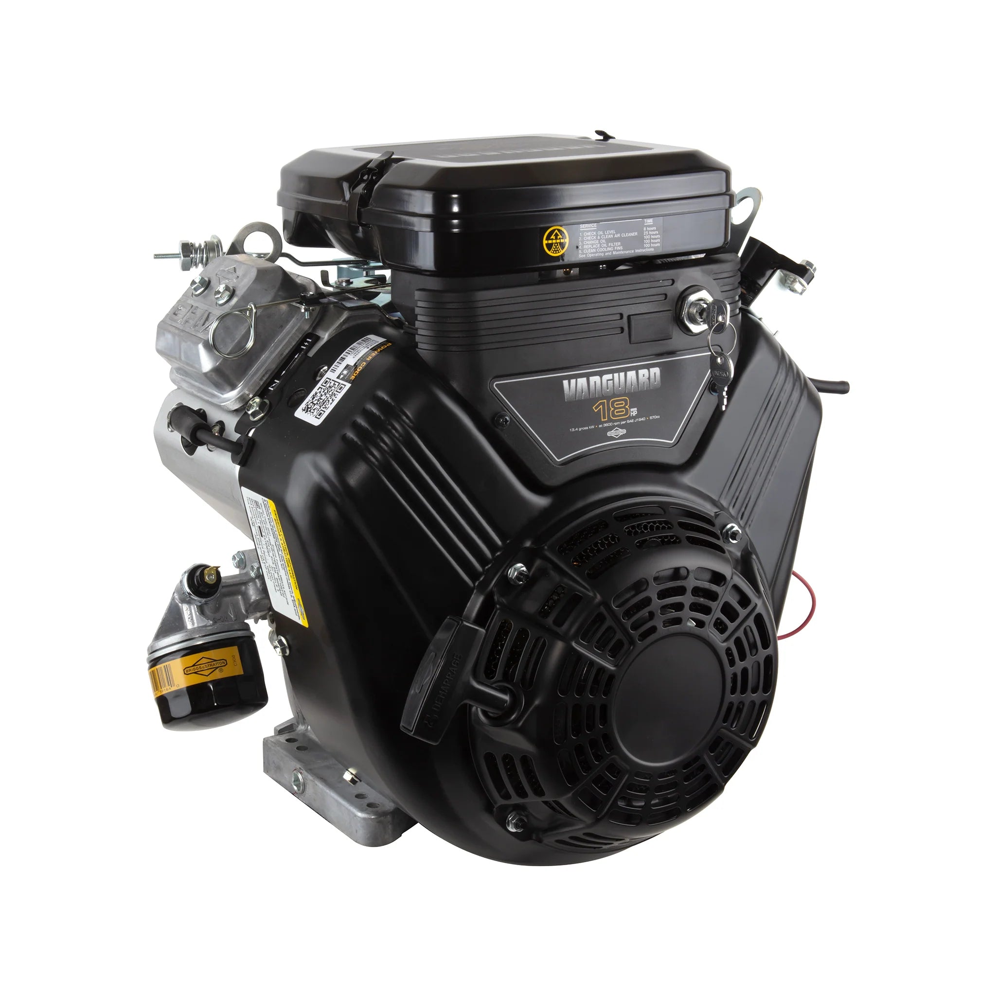 Briggs & Stratton 18hp Vanguard™ V-Twin Commercial Horizontal 1