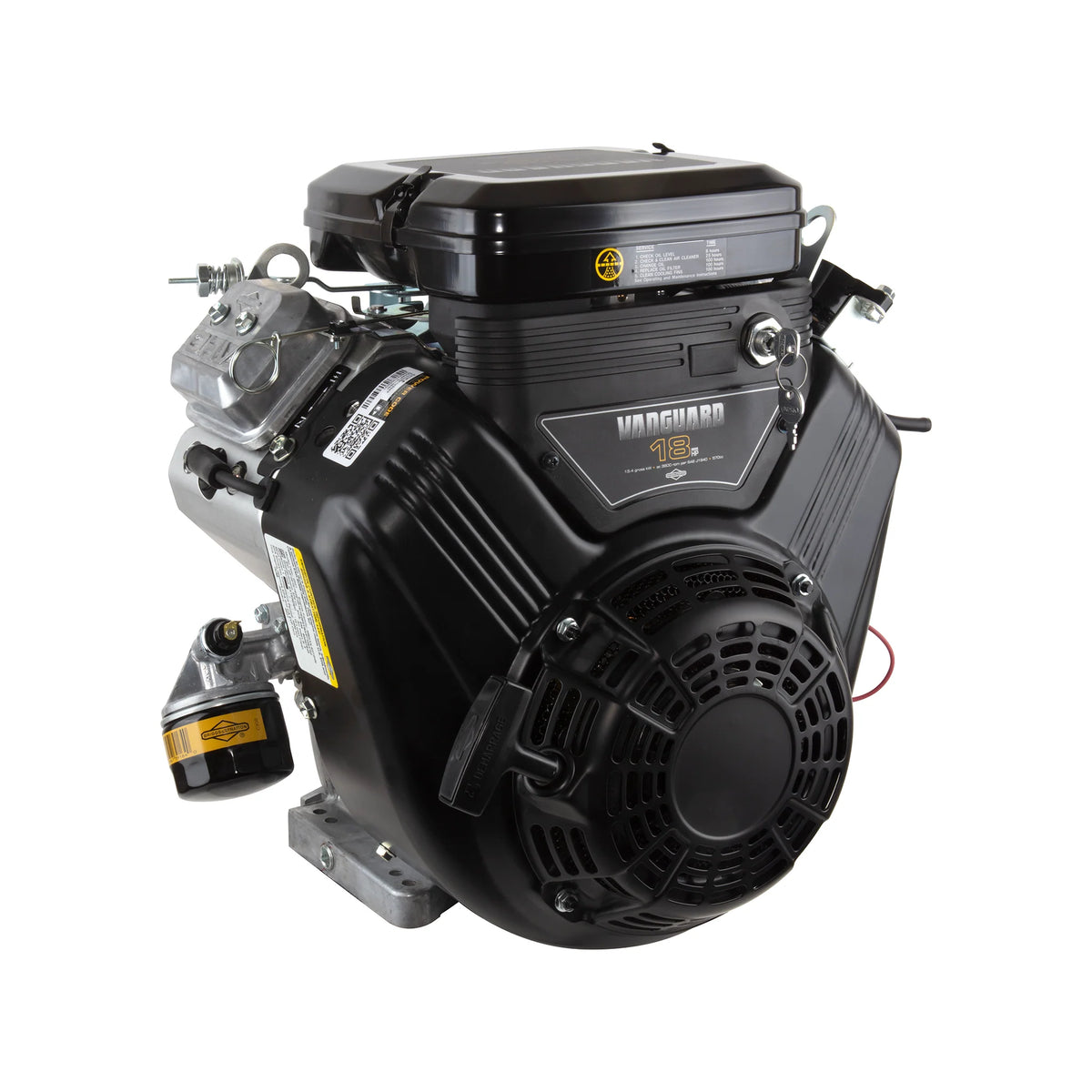 Briggs & Stratton 18hp Vanguard™ V-Twin Commercial Horizontal 1" Shaft ...