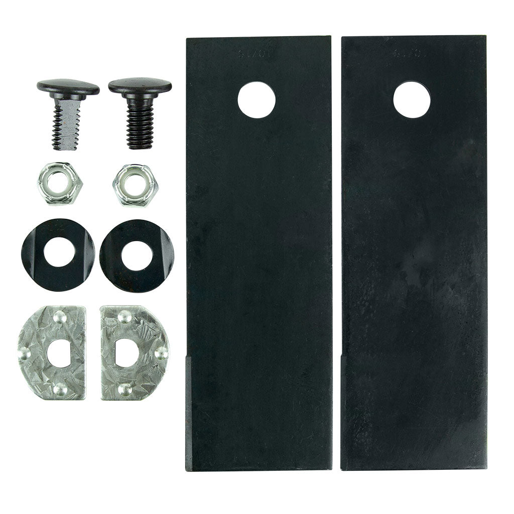 GA/SupaSwift/UTA BNC8077 Big Bob 21" Steel Base Utility Side Discharge Blade & Bolt Set 3050700, BNC8077