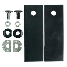 Load image into Gallery viewer, GA/SupaSwift/UTA BNC8077 Big Bob 21" Steel Base Utility Side Discharge Blade &amp; Bolt Set 3050700, BNC8077