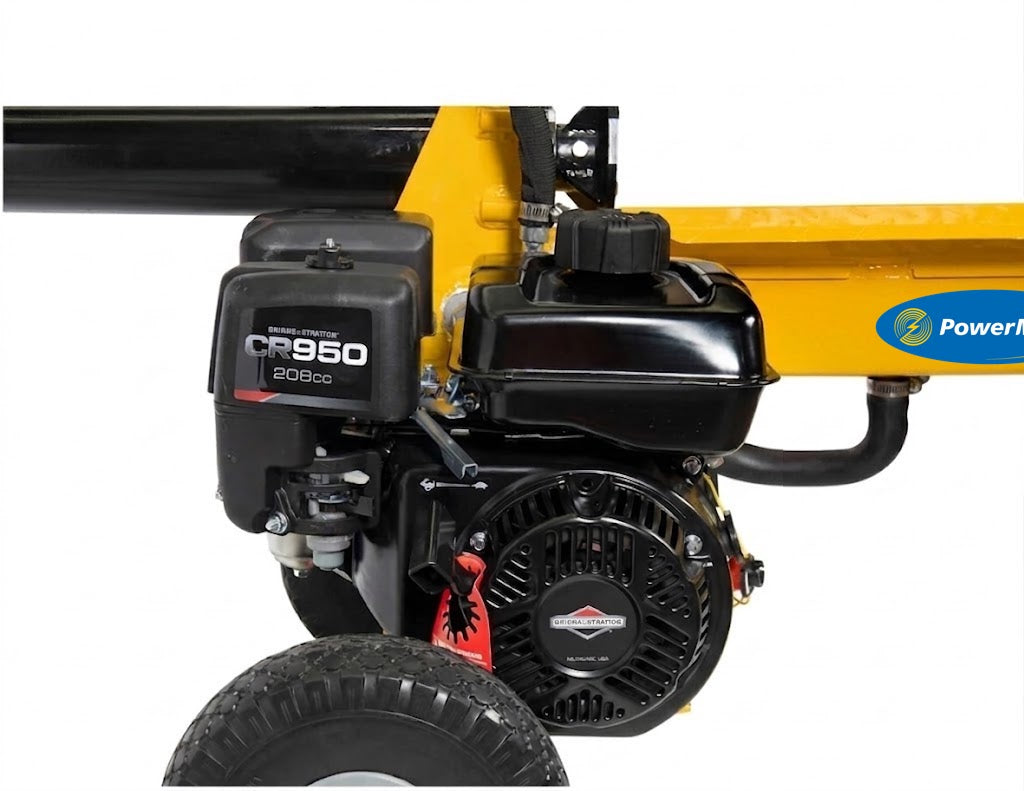 PowerMow 15T 6.5hp (Briggs & Stratton CR950) Portable Mini Log Splitter