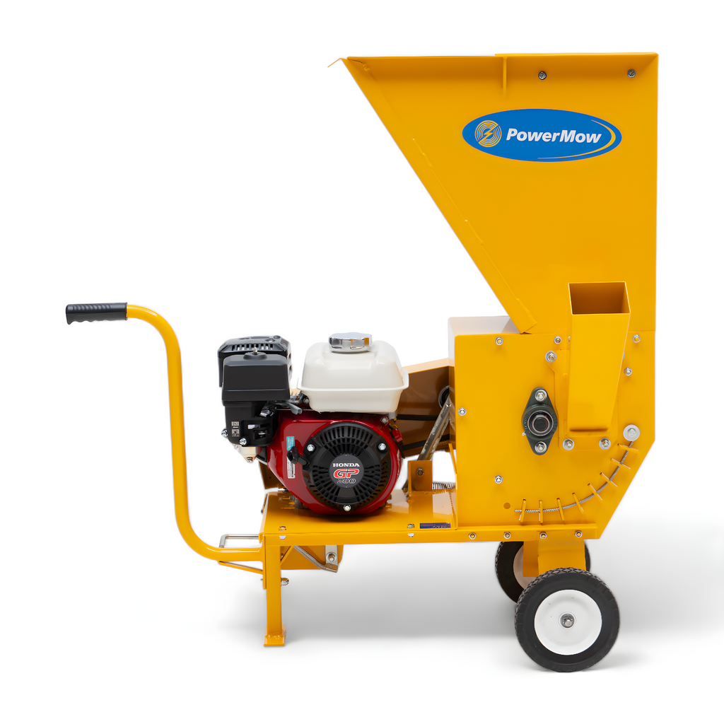 PowerMow CC-5500 4.8hp Chipper Shredder - 12-Blades