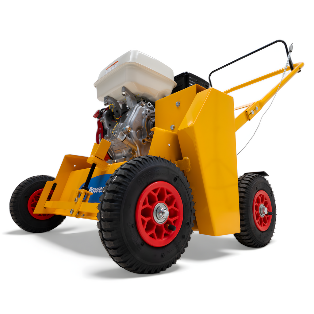 PowewrMow SCH 8hp Commercial Turf Scarifier - 420mm Working Width