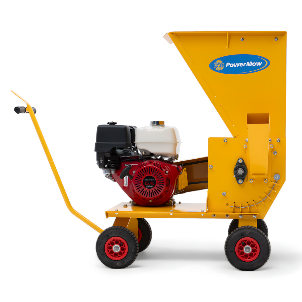 PowerMow CC-13000 13hp Towable Chipper Shredder - 30-Blades