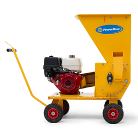 PowerMow CC-13000 13hp Commercial Towable Chipper Shredder - 30-Blades
