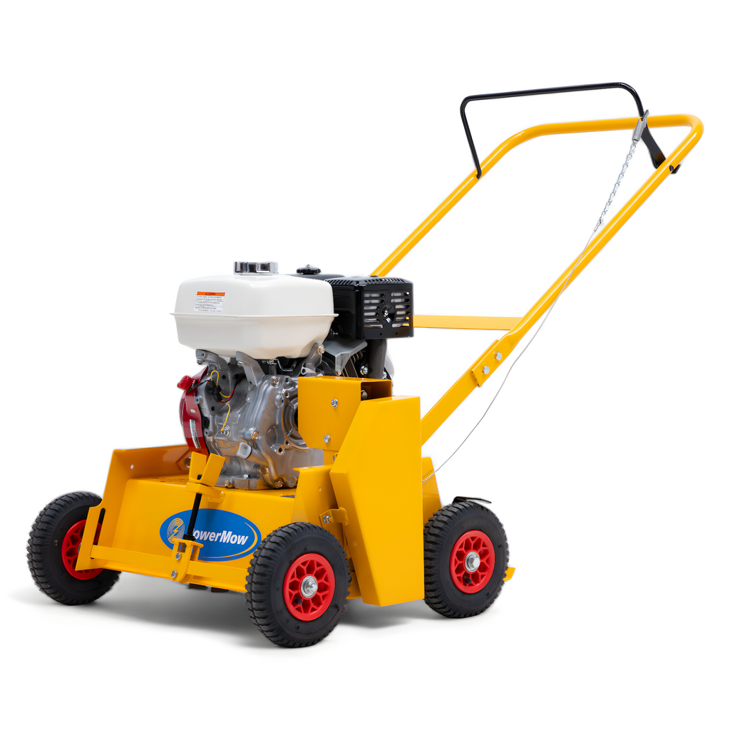 PowewrMow SCH 8hp Commercial Turf Scarifier - 420mm Working Width