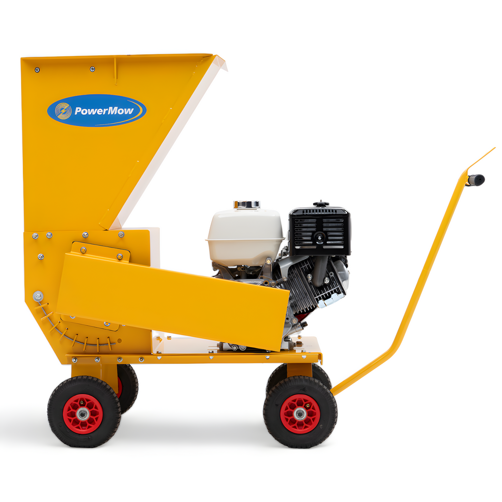 PowerMow CC-13000 13hp Towable Chipper Shredder - 30-Blades