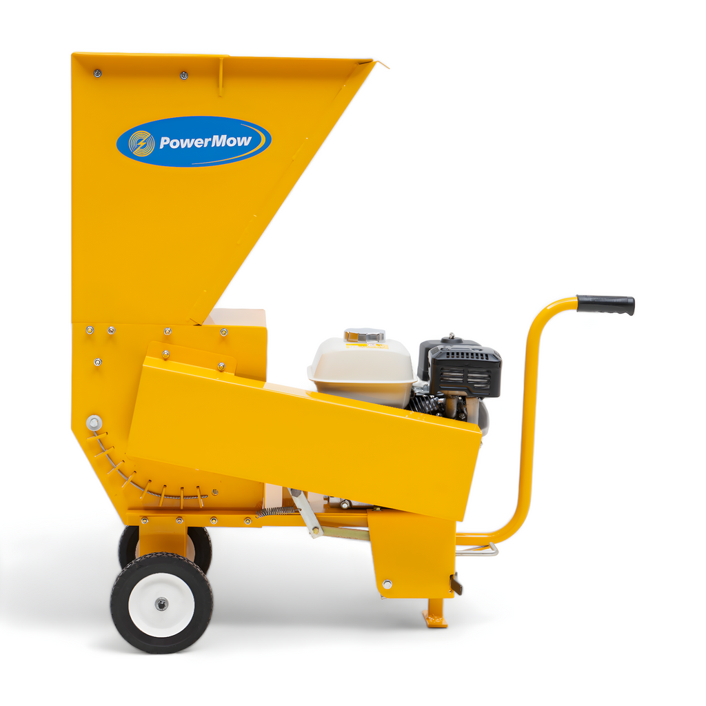 PowerMow CC-5500 4.8hp Chipper Shredder - 12-Blades