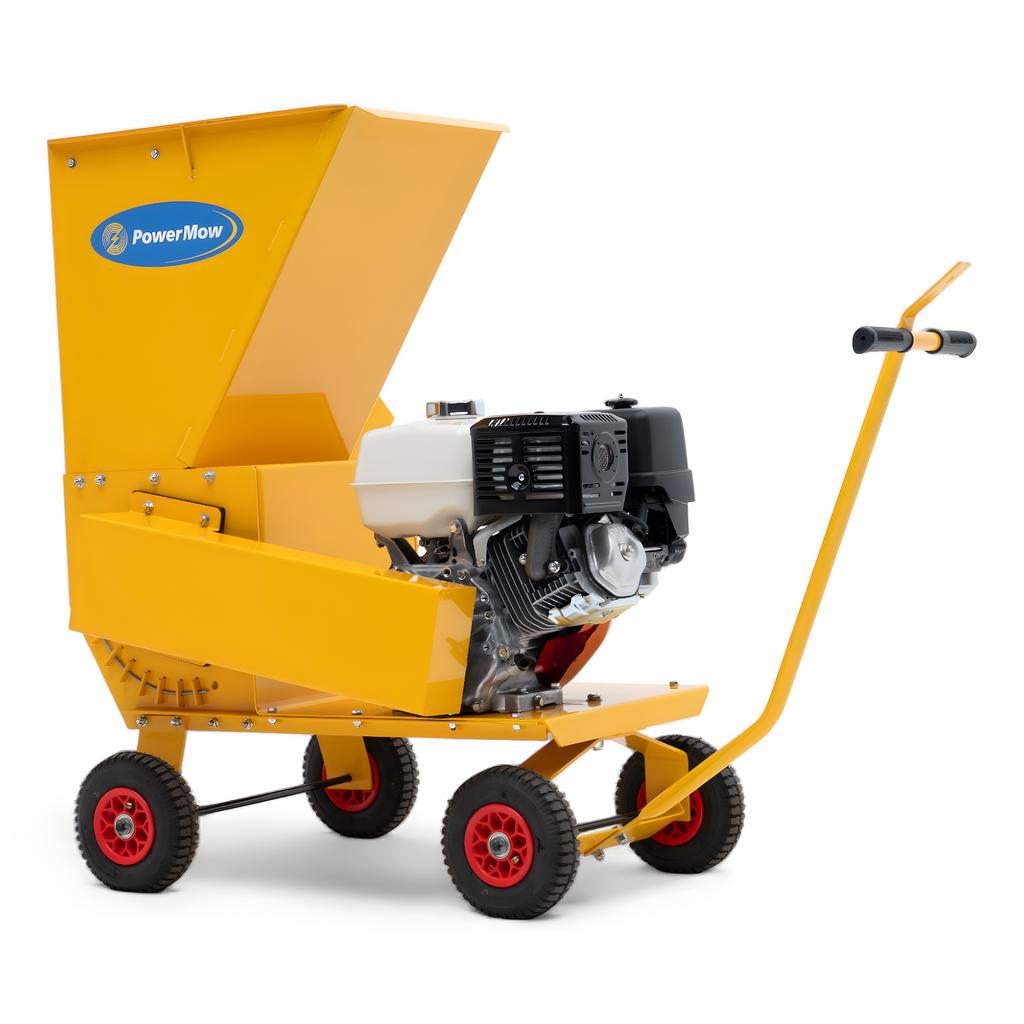 PowerMow CC-13000 13hp Towable Chipper Shredder - 30-Blades