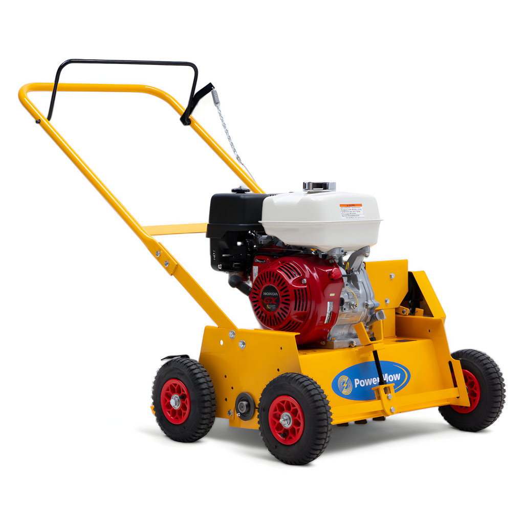 PowewrMow SCH 8hp Commercial Turf Scarifier - 420mm Working Width