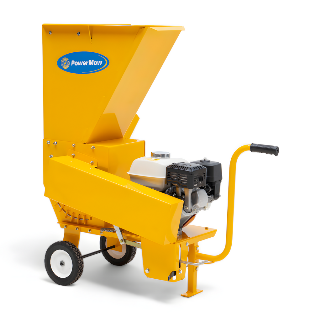 PowerMow CC-5500 4.8hp Chipper Shredder - 12-Blades