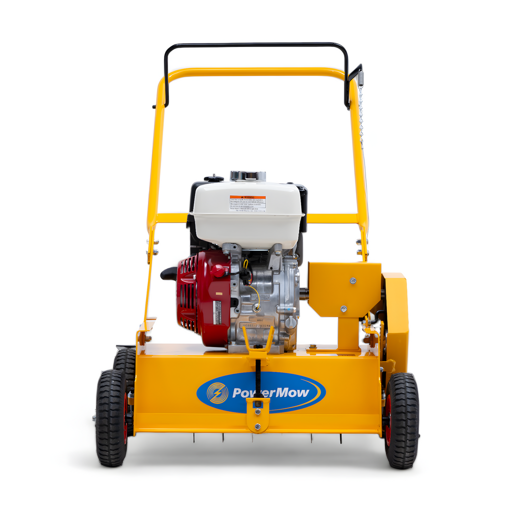 PowewrMow SCH 8hp Commercial Turf Scarifier - 420mm Working Width