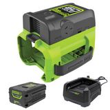 GREENWORKS 60V Pro 300W Power Inverter 4.0Ah Battery & Charger Kit