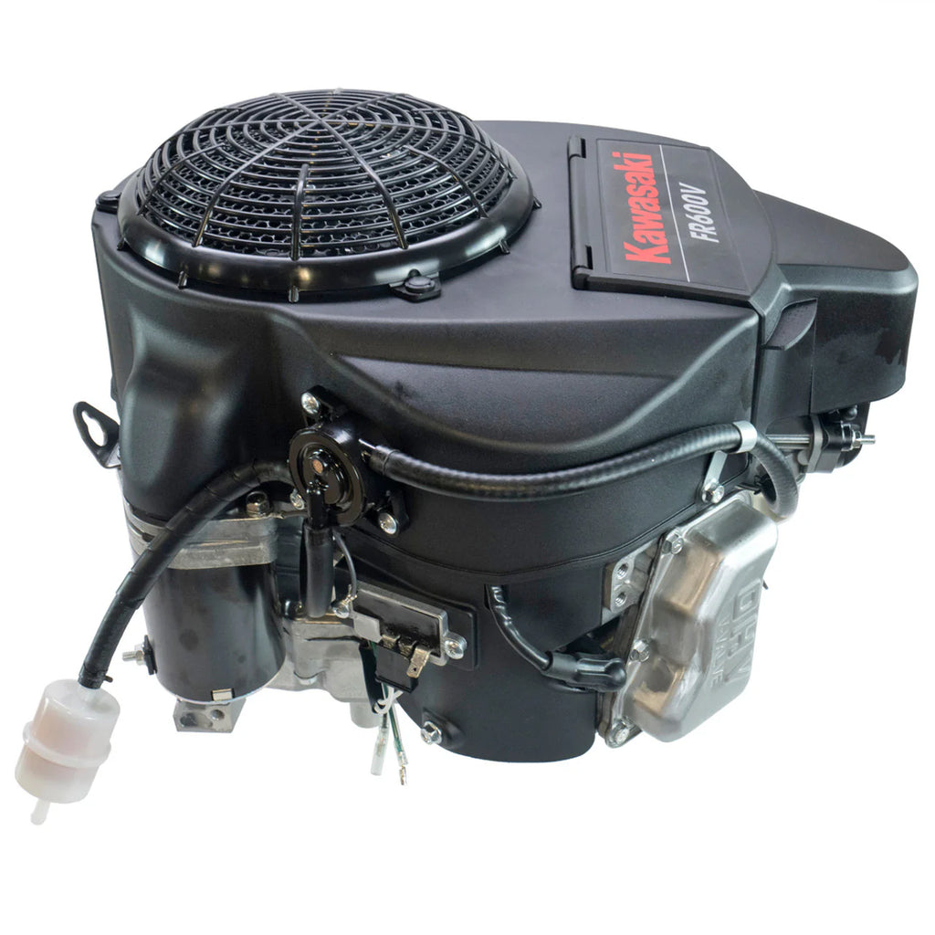 Kawasaki 18hp (603cc) FS600V-FS00-S V-Twin Vertical Shaft (1") Ride-On Petrol Engine ENG8048