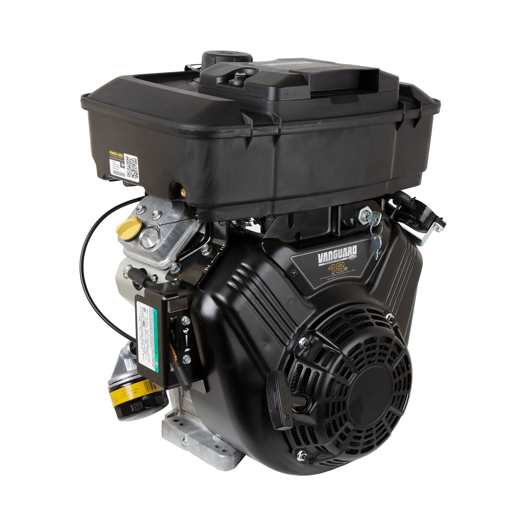 Briggs & Stratton 18hp Vanguard™ V-Twin Commercial Horizontal Taper Generator Shaft Engine with 8.5L Fuel Tank and (16 Amp Alt) 356447-0698