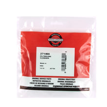 Load image into Gallery viewer, Briggs &amp; Stratton/John Deere Genuine 60000/80000/92908/110900/111900 Pre Filter 270979, 271466