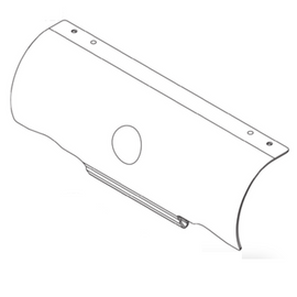 Briggs & Stratton 27-40hp Vanguard™ V-Twin High-Mount Muffler Heat Shield 847229