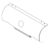 Briggs & Stratton 27-40hp Vanguard™ V-Twin High-Mount Muffler Heat Shield 847229