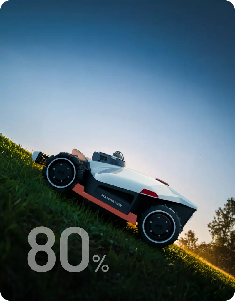 Mammotion Luba 3 AWD 3000 Perimeter Wire Free 3000㎡ LiDAR Robot Lawn Mower