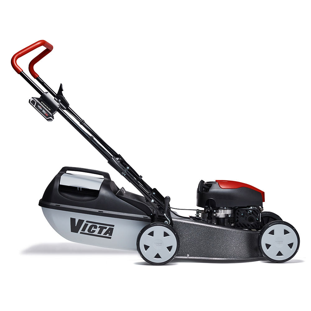 Victa Corvette V144PBS 144cc 18V Push Button Start Lawn Mower - 18" Cut