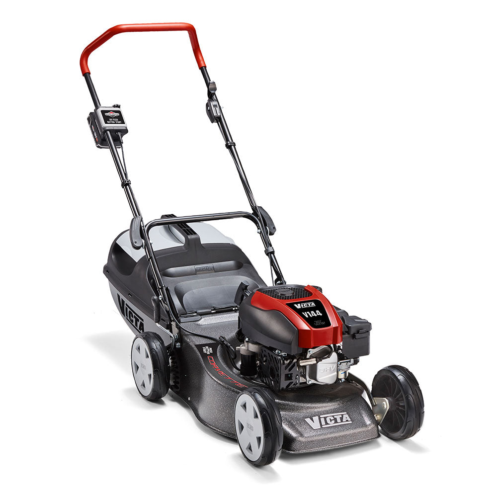 Victa Corvette V144PBS 144cc 18V Push Button Start Lawn Mower - 18" Cut