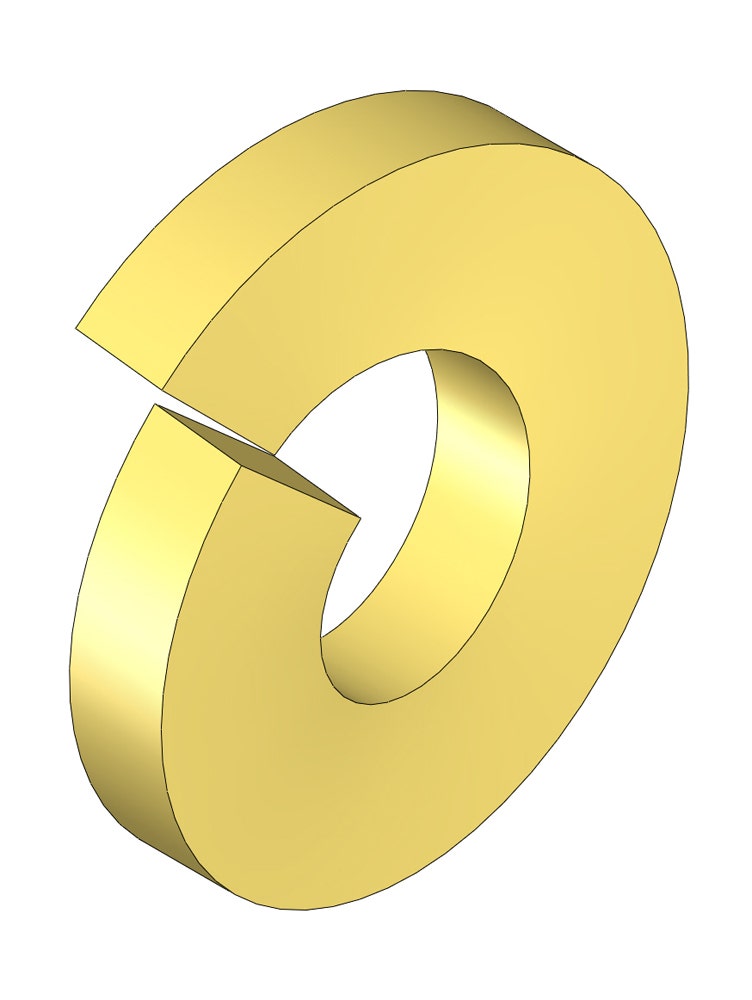 R&R LOCKWASHER 5/16" HI COL. Set of (5) R306325
