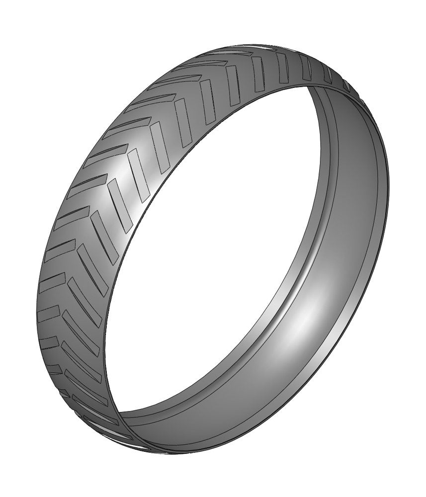 R&R 4X20 Semi Pneumatic Tyre 20 OD, R316482