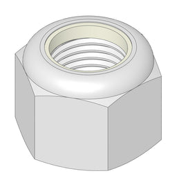 R&R STRAIGHT THREAD LOCKNUT 1/2