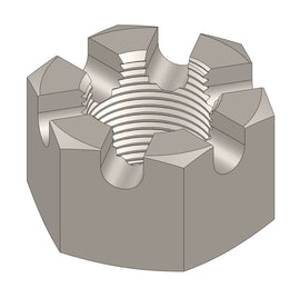 R&R Flanged Locknut 1/2