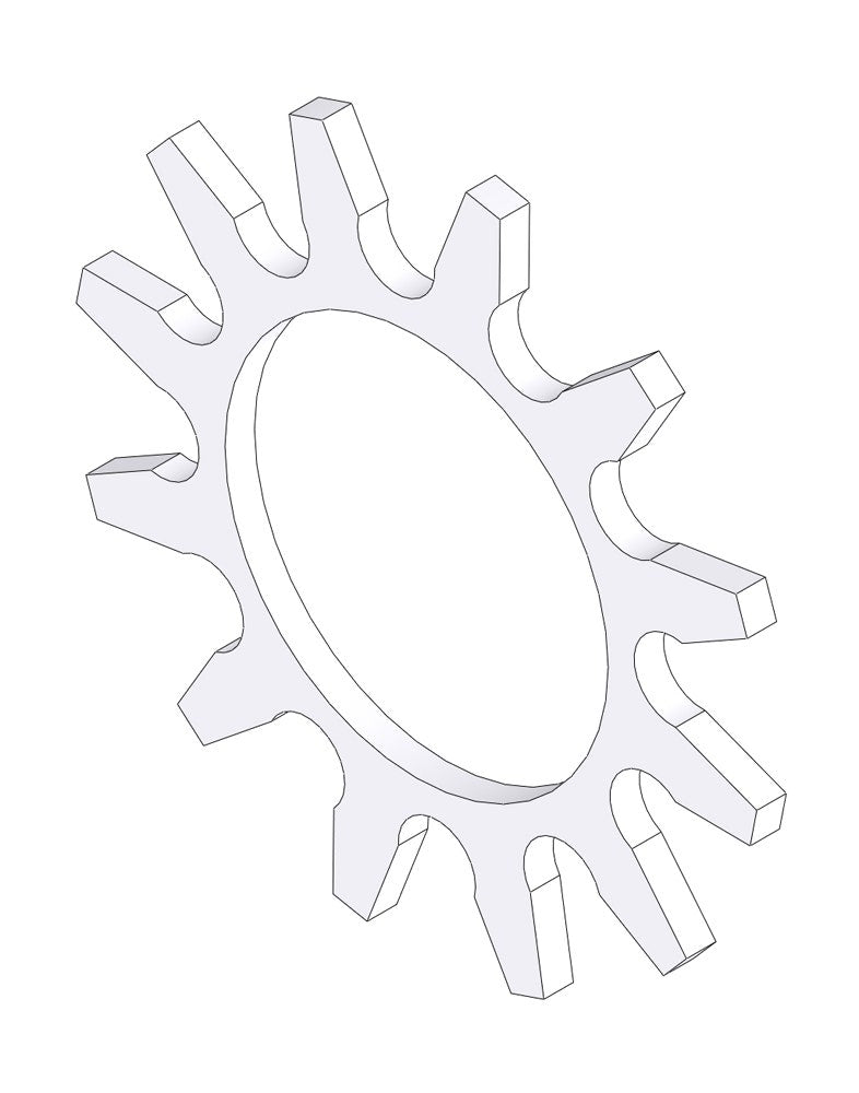 R&R Lockwasher 3/8" External Star R3255-9