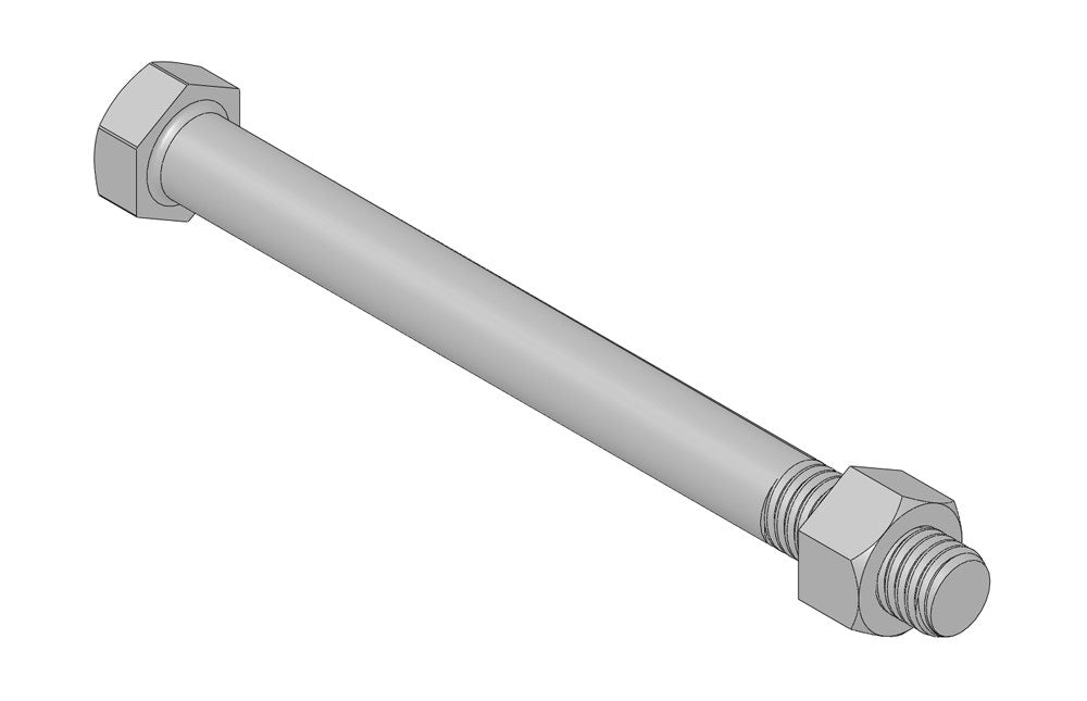 Briggs & Stratton/John Deere R&R Front Roller Axle Bolt R327-15 – Power ...